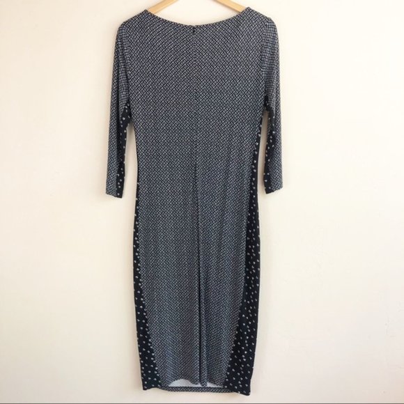 Weekend MaxMara Kriss Printed Midi Bodycon Dress - Picture 5 of 8